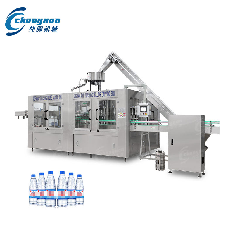 三合一純凈水灌裝機 三合一純凈水灌裝機
